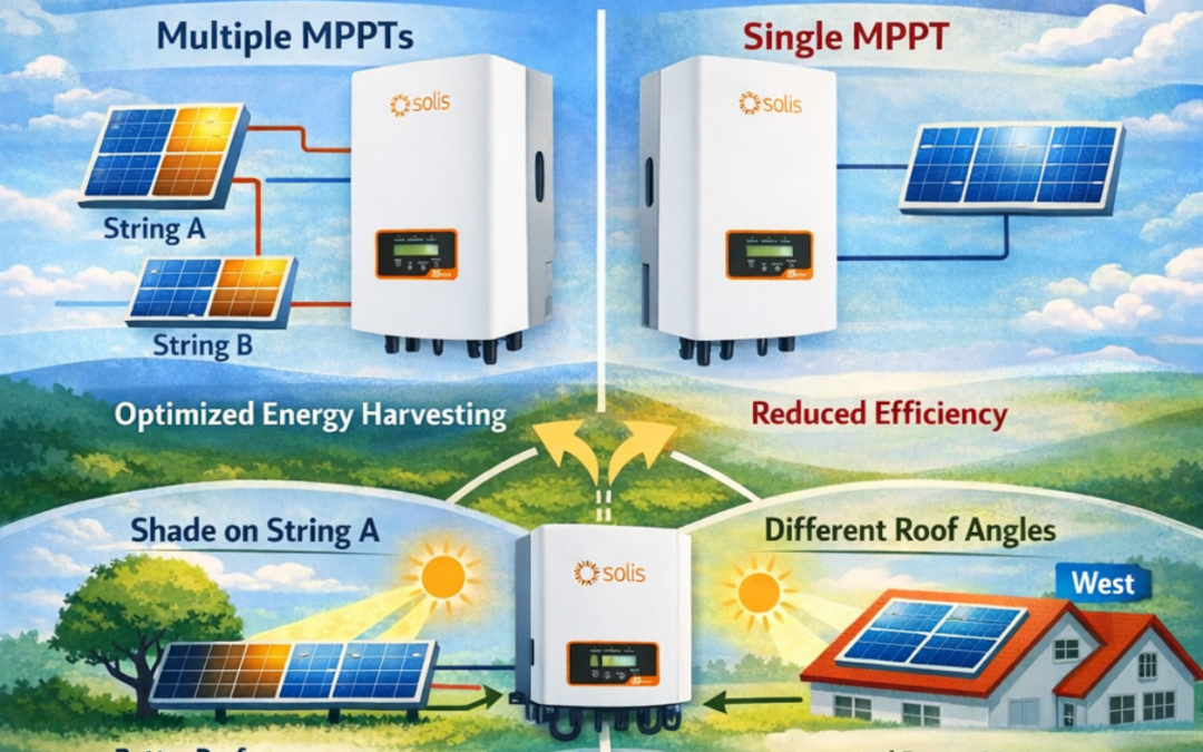 Why Does the Number of MPPTs Play a Very Important Role in Solar Inverters?