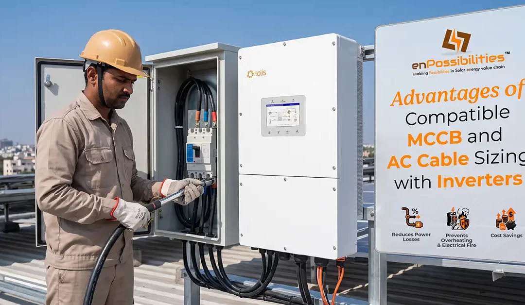 Advantages of Compatible MCCB and AC Cable Sizing with Inverters