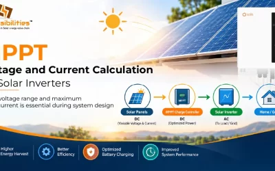 MPPT Voltage and Current Calculation for Solar Inverters